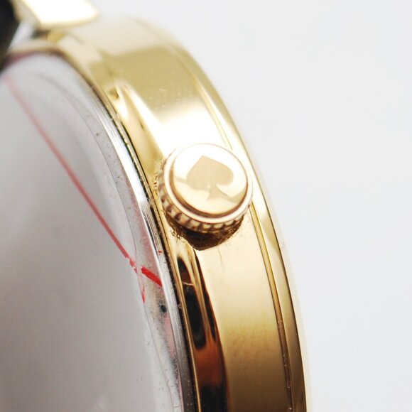 Kate Spade Women's Metro Owl Leather Strap Watch KSW9067 - Picture 6 of 9